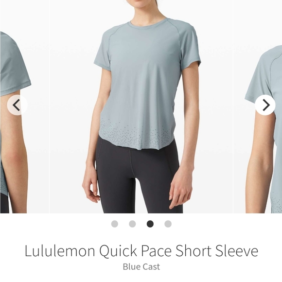 Lululemon Quick Pace Short Sleeve - Picture 2 of 5